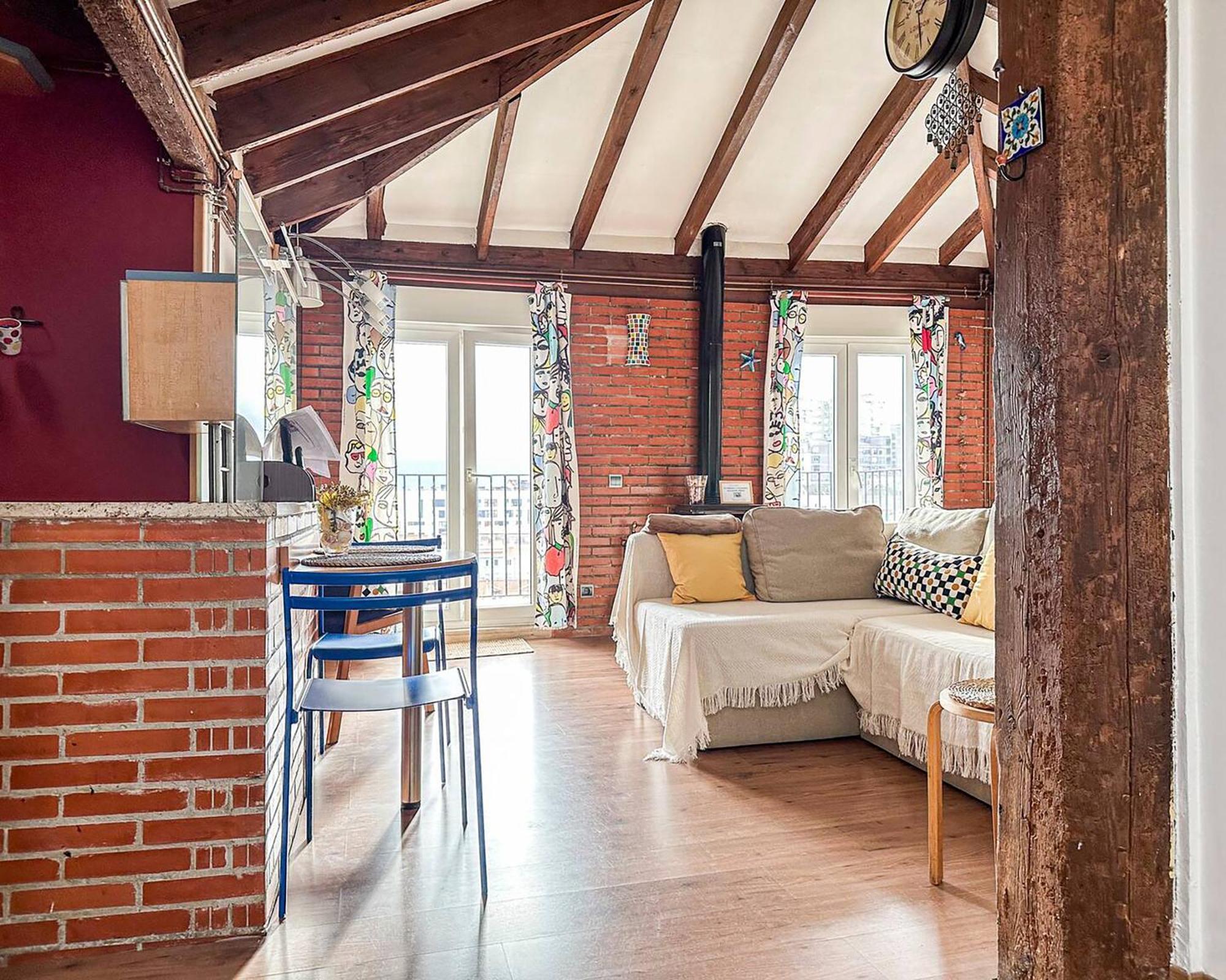 Acogedor Loft Con Vistas A La Ciudad Apartamento *
